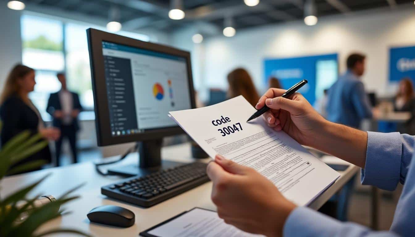 Illustration: Comprendre la nature et le rôle du code banque 30047 dans le système bancaire français