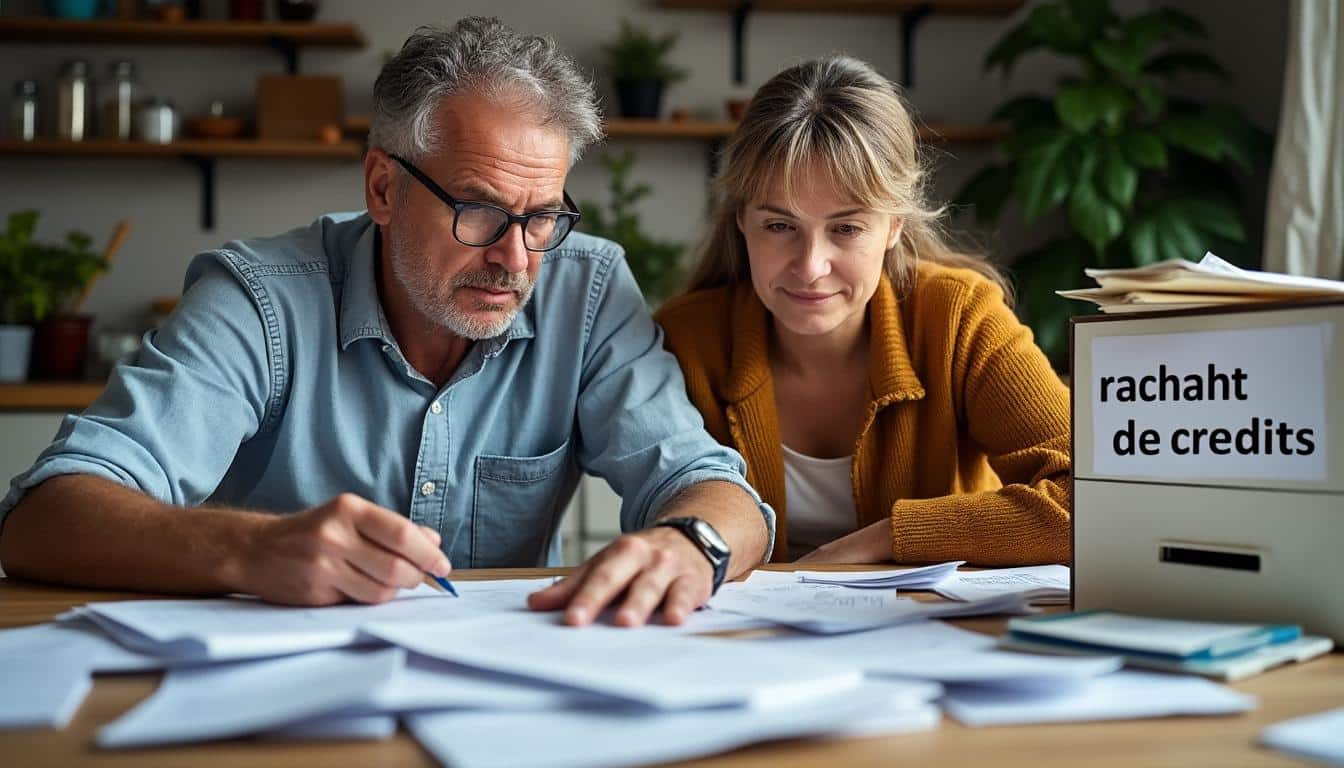 Illustration: Comprendre le rachat de crédit face au surendettement et au fichage FICP