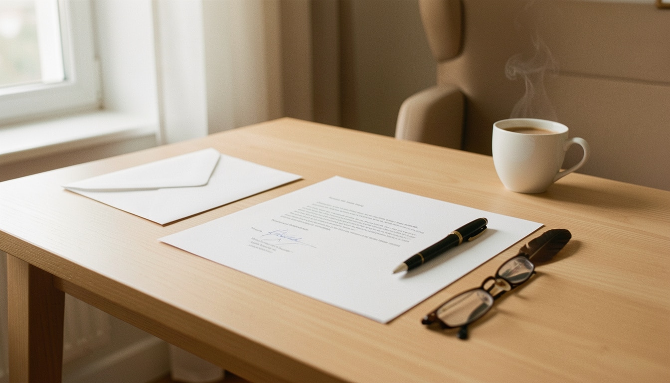 Modèle de lettre de départ à la retraite simple