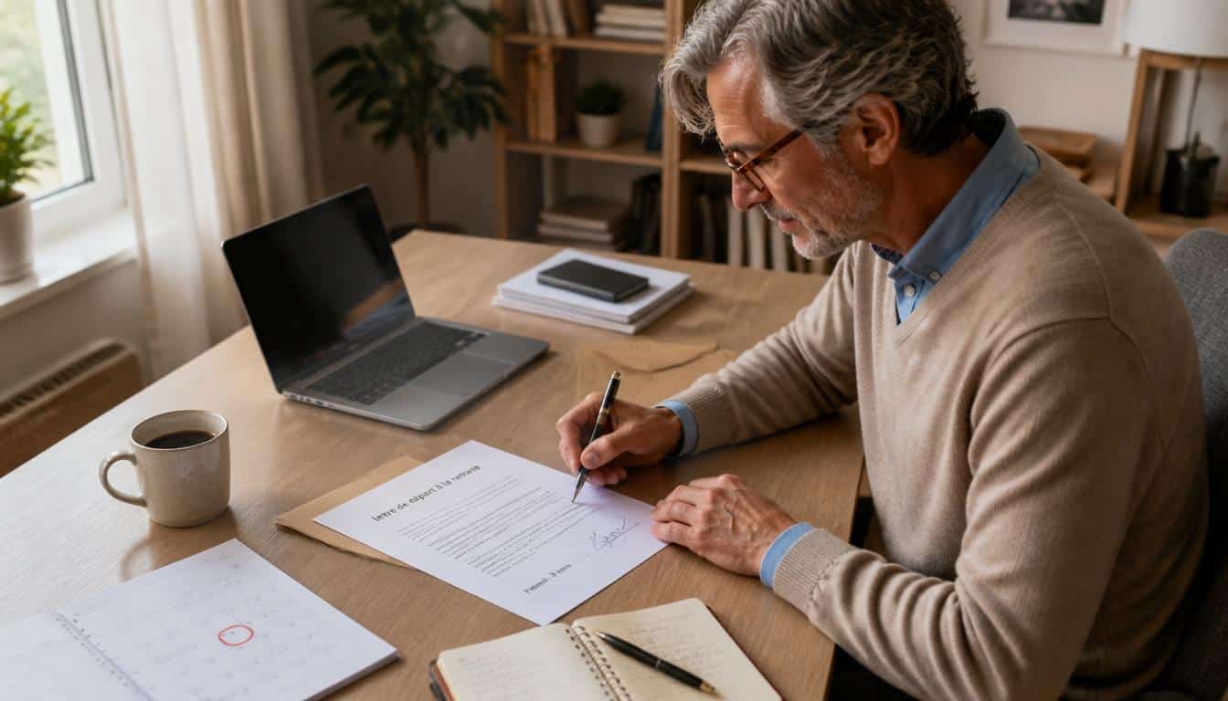 Lettre de départ à la retraite : modèle et préavis